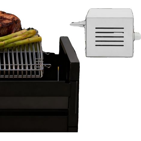 Moteur de rôtisserie électrique, en acier inoxydable durable, puissance de 25W, Argent (1/2)