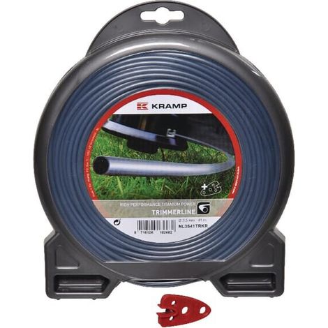 Filo decespugliatore diametro 3.5 mm 41m rotondo Titanium Power grigio UNIVERSALE NL3541TRKR