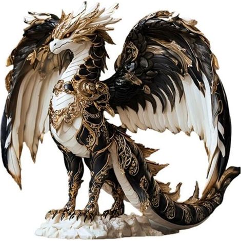 Statue de dragon, figurine en acrylique, idéale pour la maison, le bureau