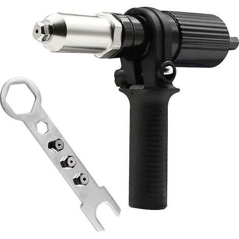 Green Mobility-Pince à riveter Adaptateur de pistolet à riveter électrique Connecteur de tête de bloc Outils professionnels Joint de perceuse à écrou Riveteuse à riveter Insert de rivet Tournevis sans (1/3)
