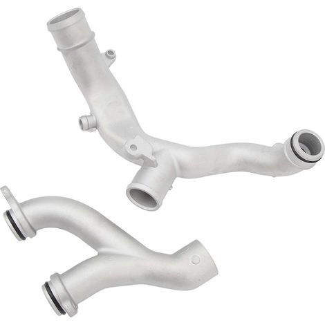 Le kit de tuyauterie du système de refroidissement d'eau du radiateur en alliage d'aluminium LR090630 convient aux modèles Jaguar F-Type, F-Pace, XF et XE et est utilisé pour remplacer le tuyau de sor (1/5)