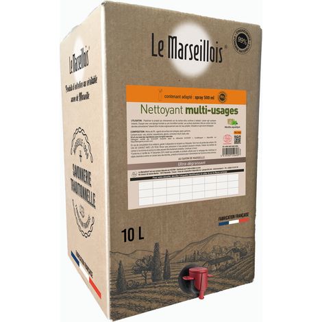 Detergente multiuso Ecocert Bib 10l - Le Marseillois