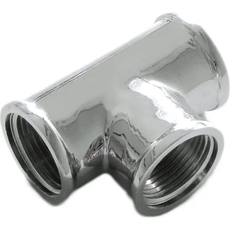 Tee 3/4" Ottone Cromato