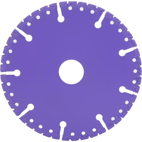 Disque diamant brasé sous vide 125mm pour découpe carrelage céramique, meule de démolition et tronçonnage (1/5)