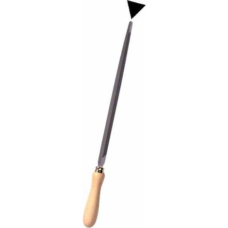 Triángulo Bordes Vivos Delgado 8" Mango Le