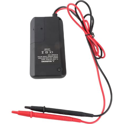Multimètre intelligent BSIDE ADMS7 : multimètre numérique True RMS mesurant la tension AC/DC, la résistance et la fréquence, avec écran LCD. Testeur de tension et de résistance DC/AC. (1/5)
