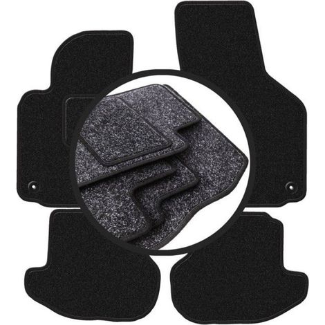 Tapis De Voiture - Polypropylène - Pour Volkswagen Eos Cabriolet 2005-2015 - Ensemble Complet 4 Pièces (1/5)