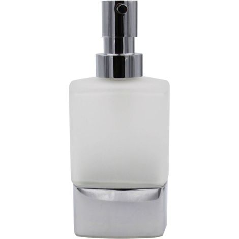 Inda - Dispenser sapone da appoggio in vetro satinato