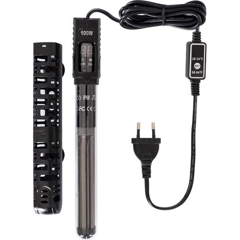 Thermoplongeur Électronique Réglable Aquarium 100 W (1/5)