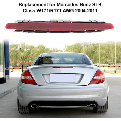 Feu stop à montage élevé, feu stop LED de remplacement pour Mercedes Benz SLK classe W171/R171 AMG 2004-2011 1718200056. (1/5)