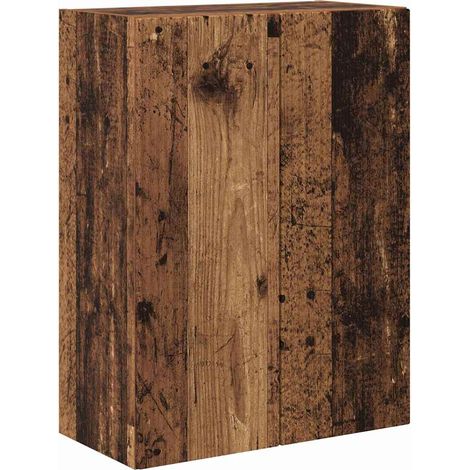 Maison Exclusive - Mobile TV da parete Legno vecchio 59,5 x 31 x 80 cm