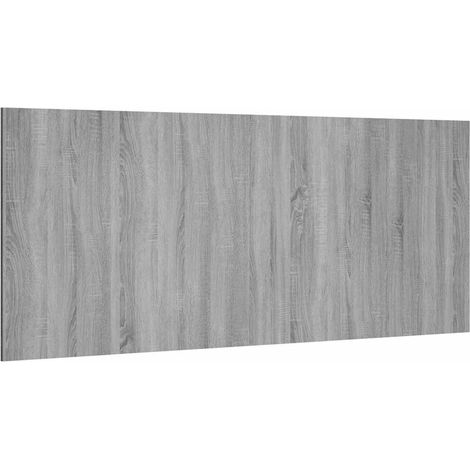 vidaXL Testiera Letto Grigio Sonoma 200x1,5x80 cm Legno Ingegnerizzato