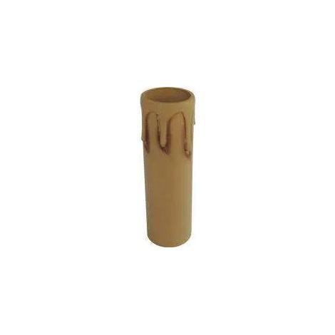 Vela rústica E14, altura 8,5cm