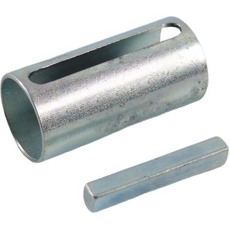 Adaptateur de manchon de poulie de vilebrequin pour moteur à essence en acier inoxydable 1/8" à 1"
