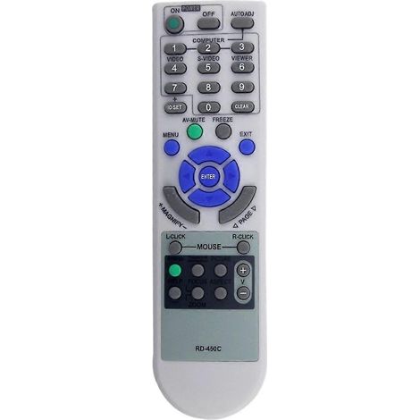 Télécommande pour vidéoprojecteur compatible avec RD-450C NP100 (1/5)