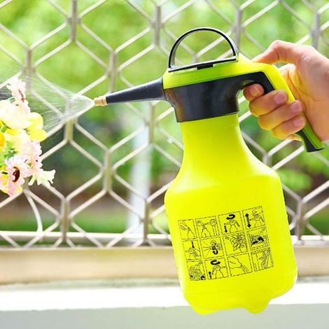 Pulvérisateur à Pression Vaporisateur Jardin Lavage de Voiture Bouteille d'Arrosage Arrosoir 2L (1/3)