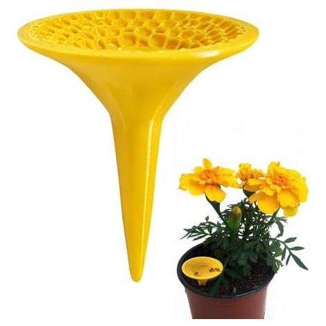 Station d'arrosage pour abeilles de jardin - avec zones d'atterrissage sécurisées et système anti-noyade - Abreuvoir pour abeilles, idéal pour jardin, cour, terrasse, pelouse, balcon, porche et allée. (1/5)