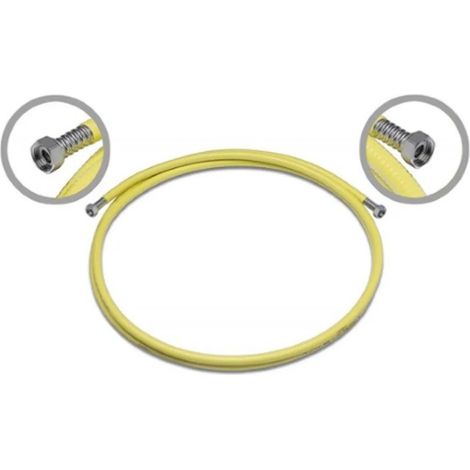 Gasflexschlauch FF 300 cm UNI EN 15266 für Haushaltsgeräte