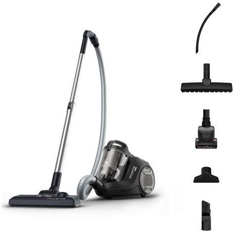 Rowenta Swift Power Cyclonic RO2985EA Staubsauger Schwarz Grau