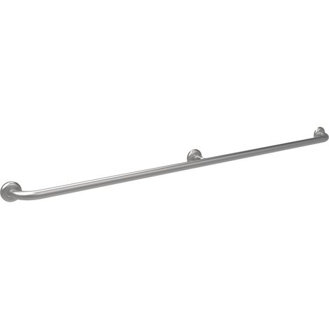 Maniglione cm. 150 per bgani anziani e disabili in acciaio inox satinato (1/3)