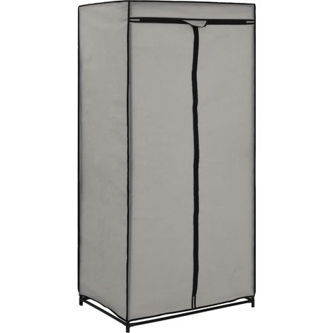 Garde-robe,Armoire Gris 75x50x160 cm CFW53881 (1/5)
