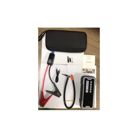 Démarreur De Batterie Automobile - Compresseur À Air Intégré - Affichage Numérique De Pression - 600 A - 8000 Mah - Pour Véhicules 12 V (1/5)