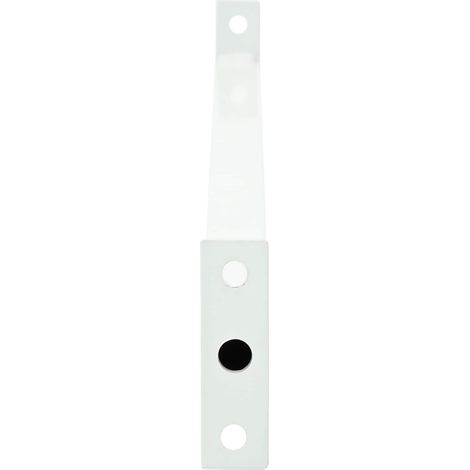 vidaXL Adjustable Window Safety Bar 6 pcs White Steel