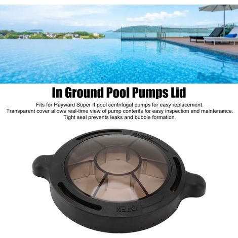 Robuste, transparente PVC-Teichpumpenabdeckung für Hayward Super II