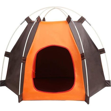Tente portable pliable pour chien et chat, abri d'extérieur étanche pour animaux Wigwam (1/3)