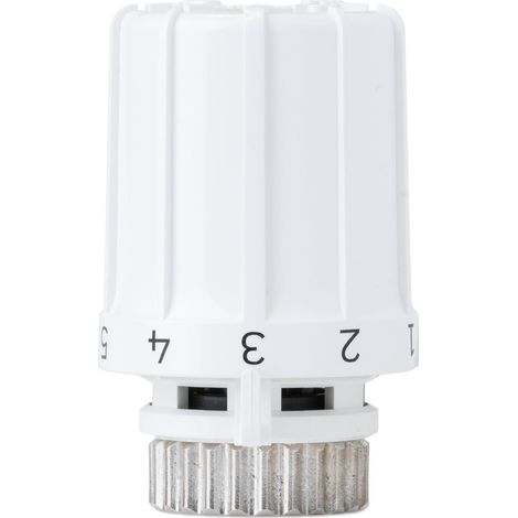 Honeywell Home Testa Termostatica con Impugnatura Facile, Connessione M30 x 1.5, Bianca