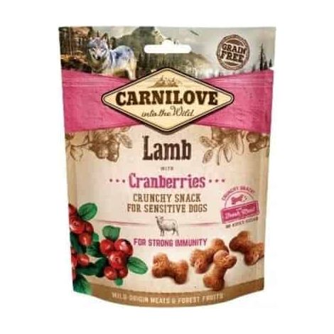 Friandises pour chien Carnilove Crunchy Lamb aux canneberges 200 g (1/2)