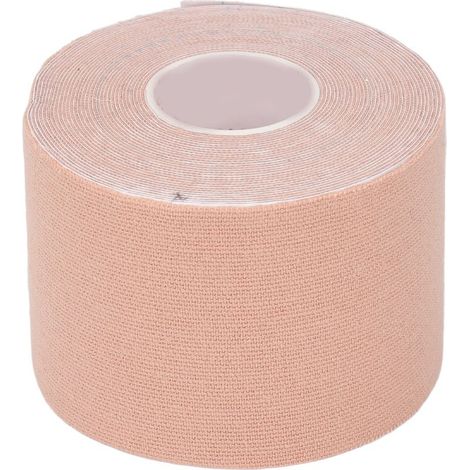 Bandage élastique sportif 5m x 5cm pour soutien musculaire et récupération, couleur chair (1/5)