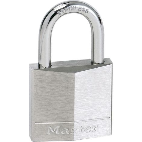 Cadenas Master Lock Laiton Chromé 40mm Et Anse 22mm
