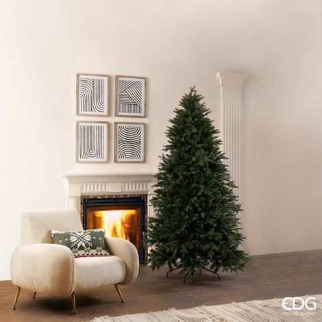 EDG Albero di Natale Pino Cristallo New Merano H.210 D.124 C4 (1/5)