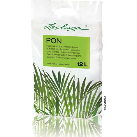 LECHUZA® Zubehör PON Mineralisches Pflanzsubstrat vorgedüngt - 12 Liter (1/3)