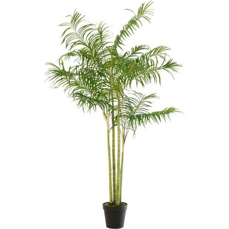 Plante Artificielle "Palmier Bambou" 175cm Vert (1/2)