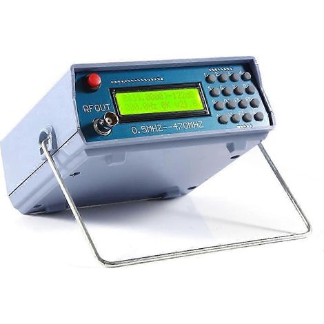 Compatible avec les générateurs radio, testeur de fréquencemètre précis de 0,5 MHz à 470 MHz, modulation de tonalité stable à 800 Hz, robuste. (1/5)