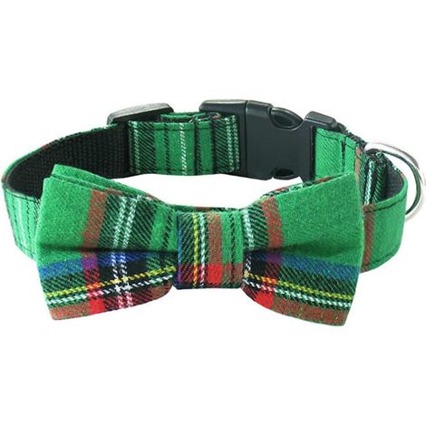 Nœud Papillon Pour Chien - Motif Drapeau Américain - Accessoire De Collier Réglable - Idéal Pour Fêtes Nationales - Lot De 1 (1/5)