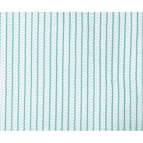 RETE DI PROTEZIONE PER PONTEGGI mt 1,8 x 10 - in bandelle bianche