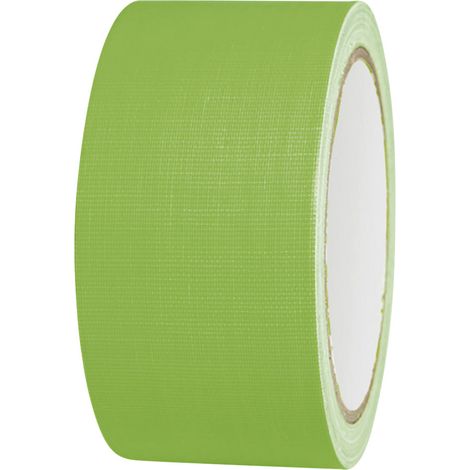 TOOLCRAFT 80FL5025GC 80FL5025GC Gewebeklebeband 80FL5025GC Neongrün (L x B) 25 m x 50 mm 1 St. (1/2)