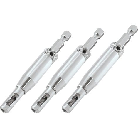 Trend QR/DBG/SET Quick Release 3 Piece Hinge Fitting Drill Bit Guide Set (1/5)