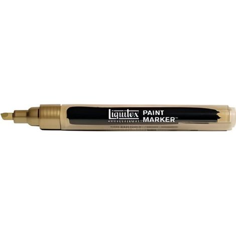 Liquitex Paint Marker - marqueur peinture acrylique Or antique iridescent, pointe fine 2 mm