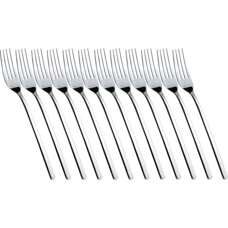 Salvinelli Fuji set 12 forchetta tavola 3 mm in acciaio inox 18 C