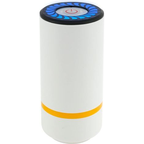 Machine à emballer sous vide portable sans fil rechargeable par USB, fournie avec 5 sacs sous vide, idéale pour la cuisine, les voyages et le camping. (1/5)