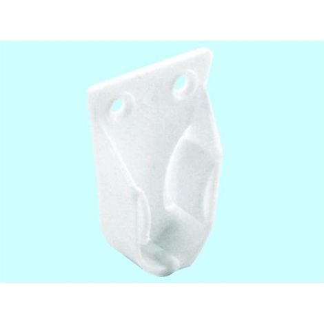 Reggitubi tondi laterali 2 fori - Colore bianco Conf. 250 Pz
