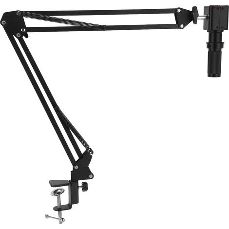 USB-Mikroskop 24 MP 1080P 2K mit verstellbarer Halterung, hoher Bildfeldabdeckung, für Industrie und Labor, AC 100–240 V, EU-Stecker (1/5)