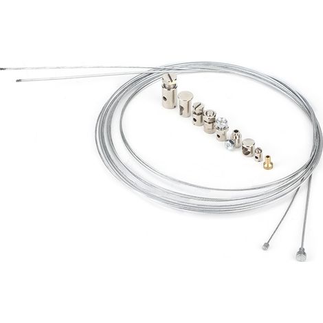 Kit de réparation universel pour câbles d'embrayage, d'accélérateur et de frein (avec connecteurs) - pièces universelles (1/5)