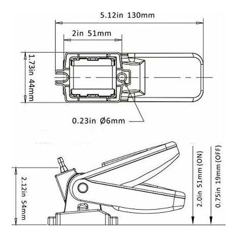 Interrupteur automatique à flotteur 12 V, 24V ou 32V pour yatch, bateau, caravane, pompe à eau (1/5)