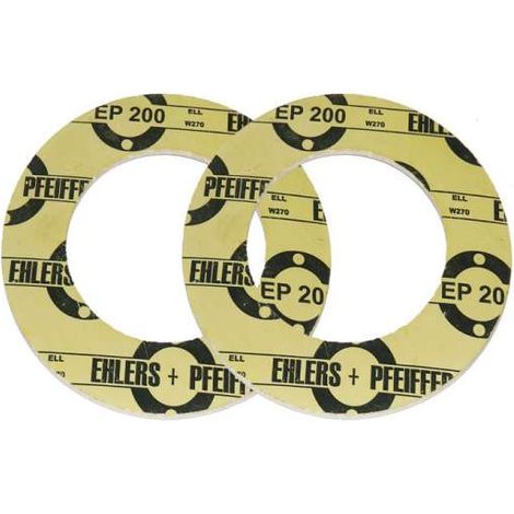 Dichtung 2 Dichtungen Dichtungssatz Flanschdichtungen PN6 DN 80