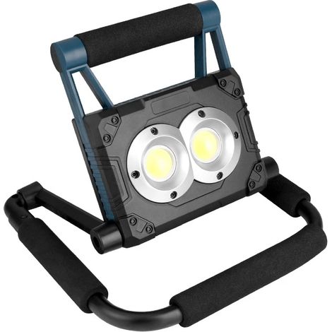 Éclairage portable rechargeable magnétique solaire 30 W 1000 lm (1/5)